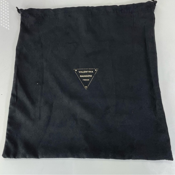 Valentina Rangoni Firenze Black Suede Dust Bag - Picture 1 of 4